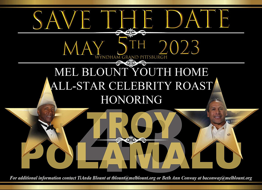 Save The Date For The 2023 Mel Blount Youth Home All Star Celebrity   2023 Roast Save Date Lg 